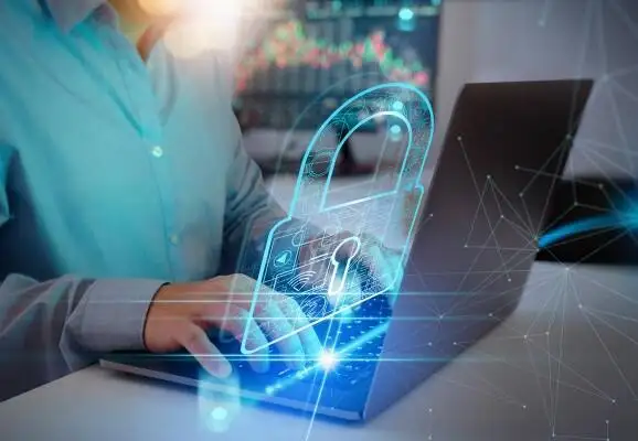 cyber-security-data-protection-businessman-using-laptop-computer-protecting-business